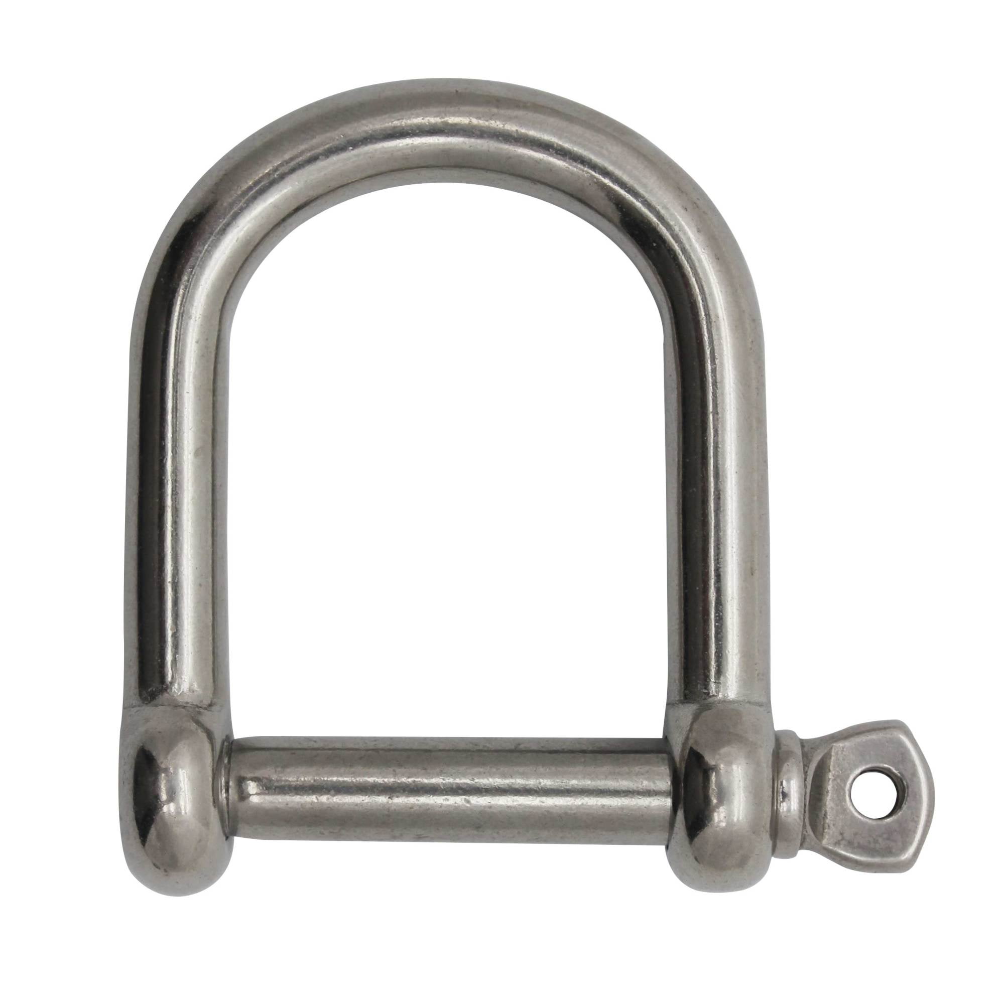 Extreme Max 3006.8234 BoatTector Stainless Steel Wide D Shackle - 1/2"