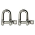 thumbnail image 1 of Extreme Max 3006.8285.2 BoatTector Stainless Steel Chain Shackle - 1", 2-Pack, 1 of 5