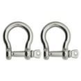 thumbnail image 1 of Extreme Max 3006.8299.2 BoatTector Stainless Steel Bow Shackle - 5/8", 2-Pack, 1 of 5