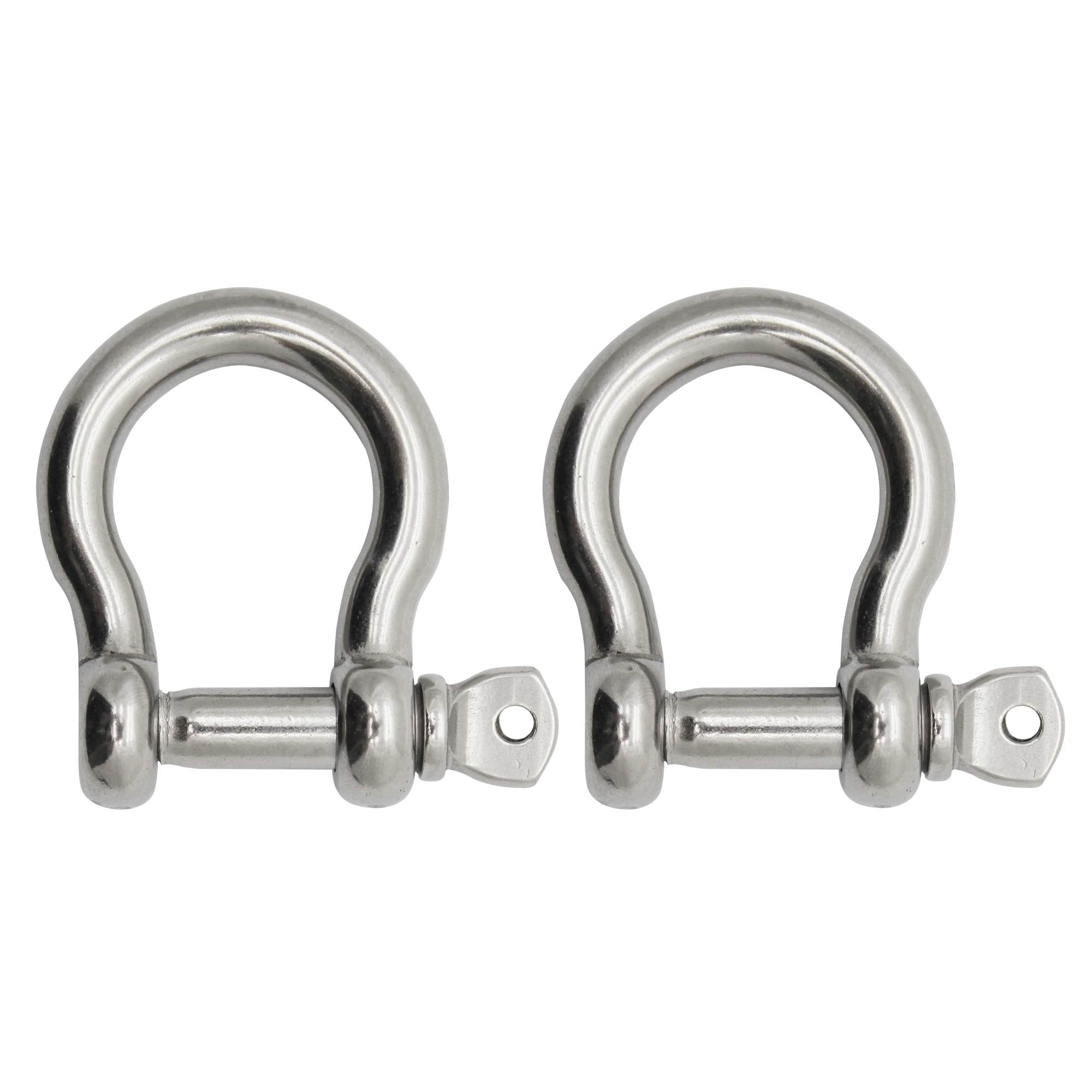 Extreme Max 3006.8303.2 BoatTector Stainless Steel Bow Shackle - 3/4", 2-Pack