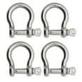 thumbnail image 1 of Extreme Max 3006.8309.4 BoatTector Stainless Steel Bow Shackle - 1", 4-Pack, 1 of 5