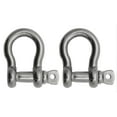 thumbnail image 1 of Extreme Max 3006.8324.2 BoatTector Stainless Steel Anchor Shackle - 1/2", 2-Pack, 1 of 5