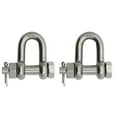 thumbnail image 1 of Extreme Max 3006.8363.2 BoatTector Stainless Steel Bolt-Type Chain Shackle - 1", 2-Pack, 1 of 5