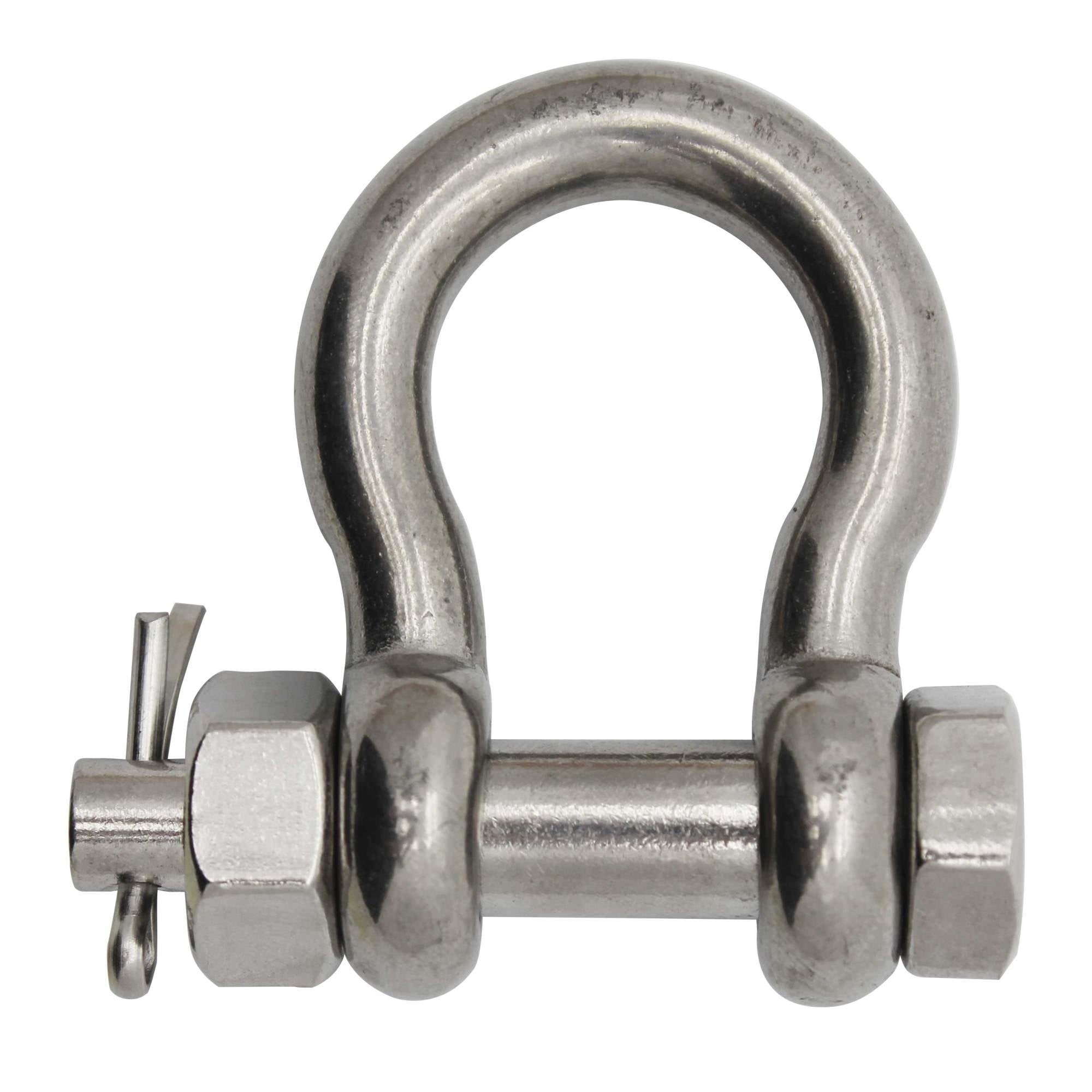 Extreme Max 3006.8372 BoatTector Stainless Steel Bolt-Type Anchor Shackle - 3/8"