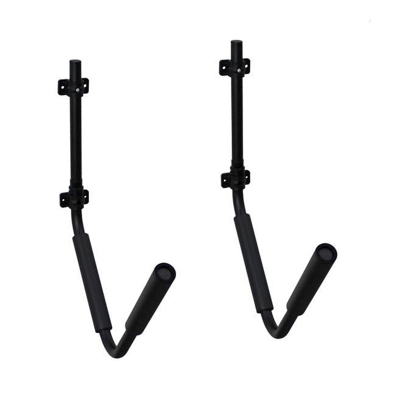 Heavy-Duty Black Steel Folding Kayak Storage Rack