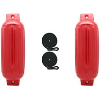 Extreme Max 3006.8538.2 BoatTector Inflatable Fender Value 2-Pack - 10" x 30", Red