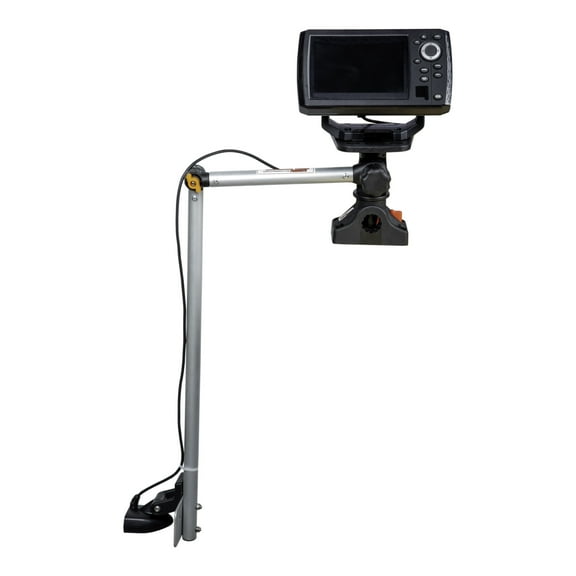 Extreme Max 3006.8652 Portable Foldable Transducer Arm with Fish Finder Bracket for Kayaks & SUP