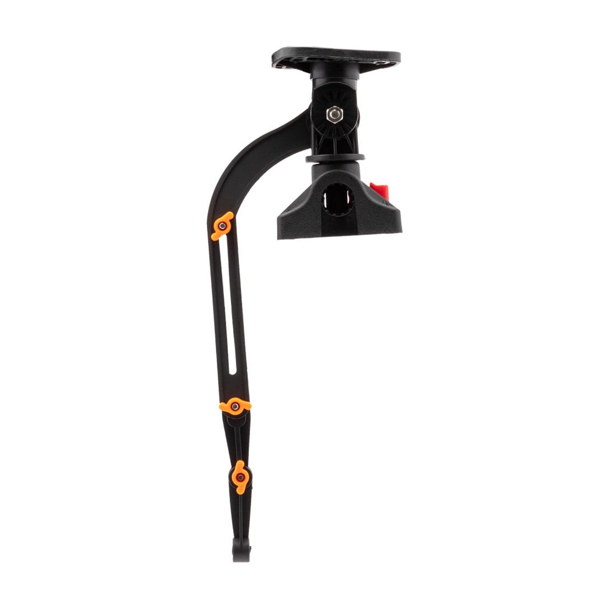 Extreme Max 3006.8669 Universal Fish Finder Head Unit & Transducer Arm Rod Holder Mount for SUPs & Kayaks