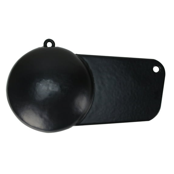 Extreme Max 3006.9207 Coated Pancake Downrigger Weight - 6 lbs.
