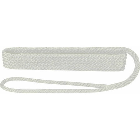 Extreme Max 30062000 BoatTector Solid Braid MFP Dock Line - 3/8 x 15 White 3/8X