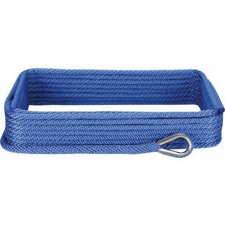 Extreme Max 30062060 BoatTector Solid Braid MFP Anchor Line with Thimble - 3/8