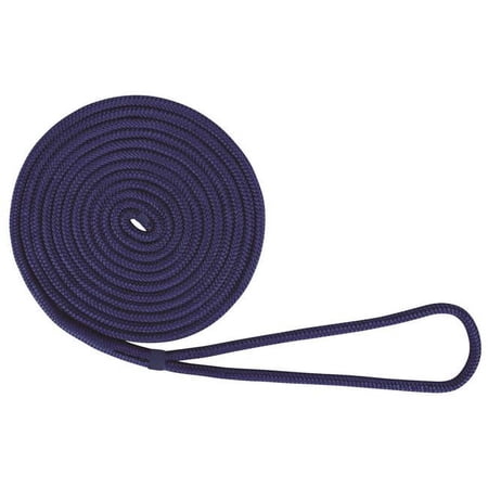Extreme Max 30062087 BoatTector Double Braid Nylon Dock Line - 3/8 x 15 Royal B