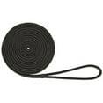 thumbnail image 1 of Extreme Max 30062117 BoatTector Double Braid Nylon Dock Line - 1/2 x 20 Black 1, 1 of 4