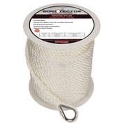 Extreme Max 30062297 BoatTector Twisted Nylon Anchor Line with Thimble - 3/8 x