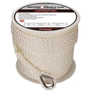 Extreme Max 30062306 BoatTector Twisted Nylon Anchor Line with Thimble - 1/2 x