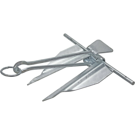 Extreme Max 3006.6518 BoatTector Galvanized Slip Ring Anchor - #15 / 8 lbs.