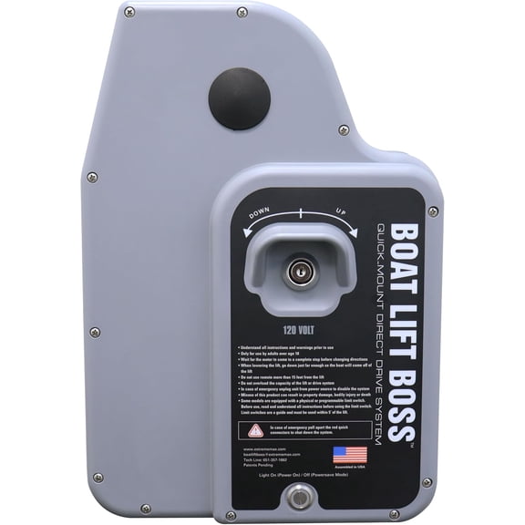 Extreme Max 3012.4509 Generation 5 Boat Lift Boss Direct Drive System - 120 Volt, Key-Turn