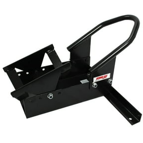 Extreme Max 5001.5010 Motorcycle Wheel Chock with Pivoting Cradle and Ultra-Stability Support Bar - Fits 17" to 21" Tires 3-5/32" to 7-3/32" Wide