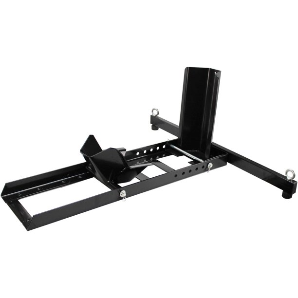 Extreme Max 5001.5757 Adjustable Motorcycle Stand/Wheel Chock, 1,800