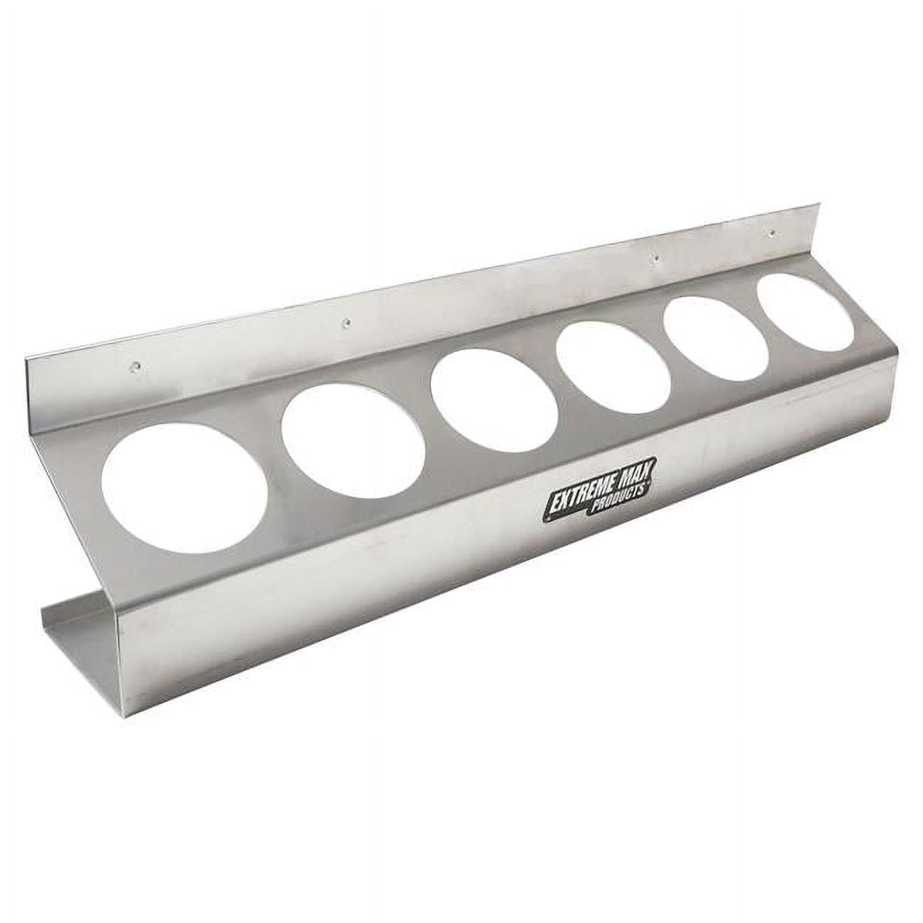 Wall-Mount Aluminum Aerosol Storage Shelf – 100 Lb Capacity, For Garage Or Enclosed Trailer
