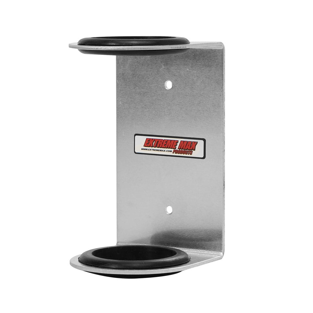 Extreme Max 5001.6219 Aluminum WallMount Flashlight Holder for Race