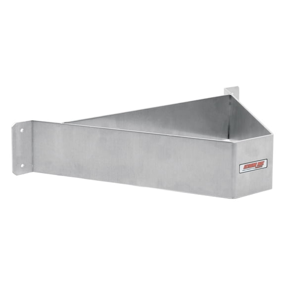 Extreme Max 5001.6274 Aluminum Fuel Funnel Holder for Enclosed Race Trailer, Shop, Garage, Storage - Silver