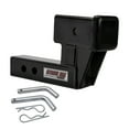 thumbnail image 1 of Extreme Max 5001.6509 Solid Shank Receiver Extension - 4" Rise, Includes Two Hitch Pins, 1 of 5