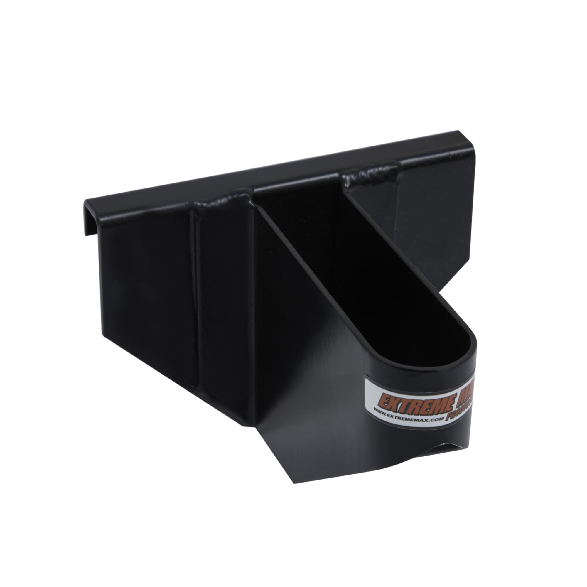 Extreme Max 5001.6709 Universal Aluminum T-Handle Tool Holder with Tool Box Mount for Enclosed Race Trailer, Shop, Garage, Storage - Black