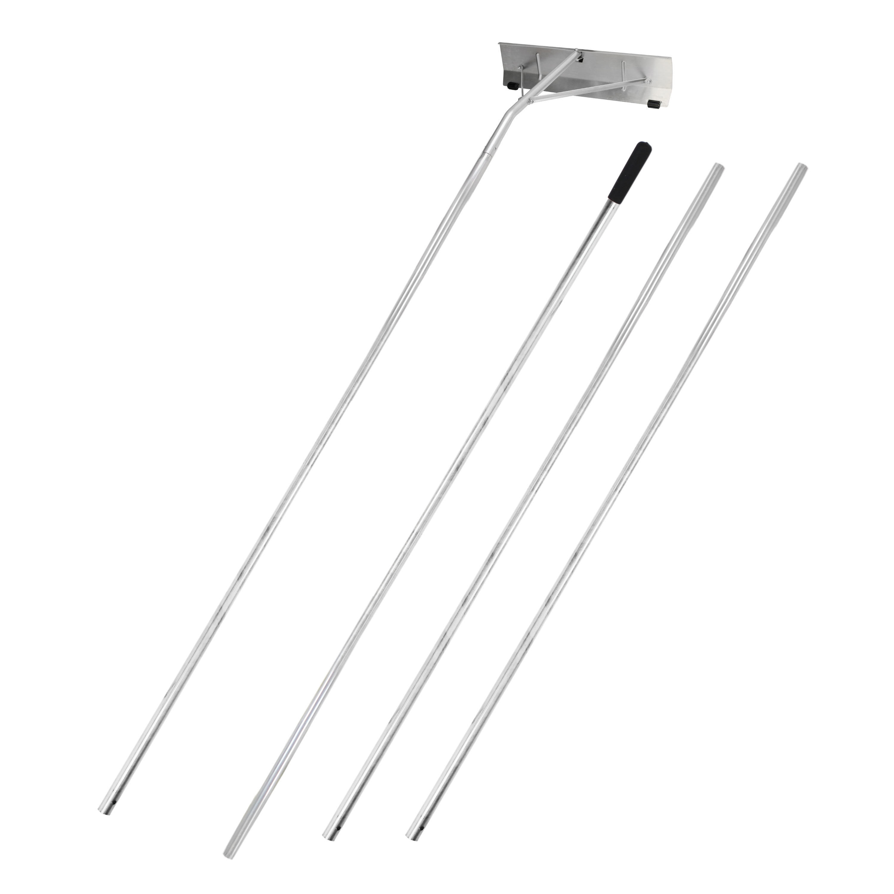 Extreme Max Shingle-Saver 21 ft. Roof Snow Rake with 24 in. Blade