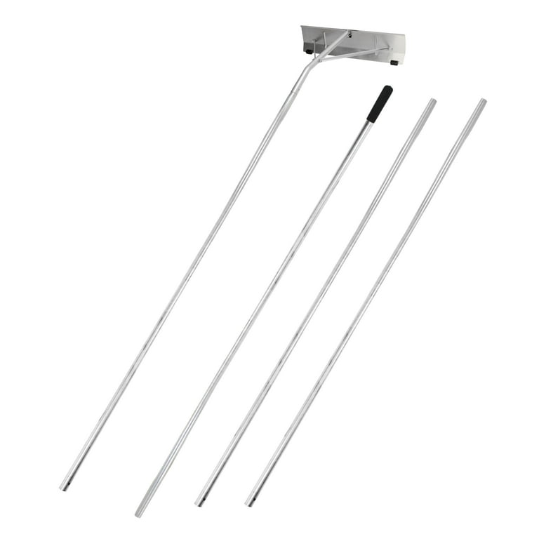 Extreme Max Shingle-Saver 21 ft. Roof Snow Rake with 24 in. Blade