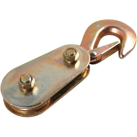 Extreme Max Extreme Max Bear Claw Snatch Block with Hook, SBWH