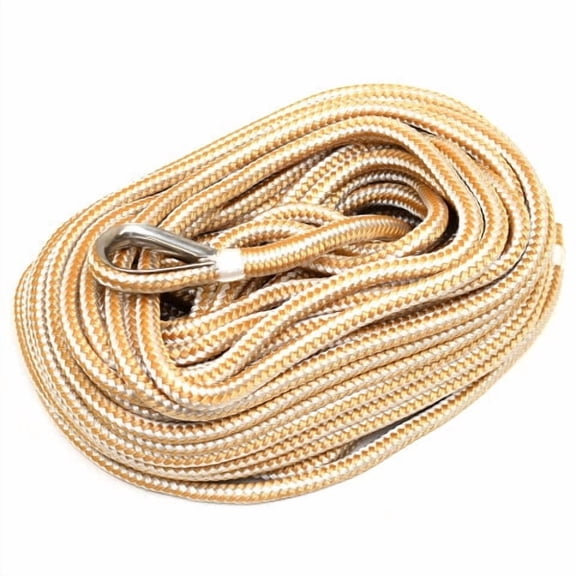 Extreme Max Boat Anchor Line 3006.2042 | Nylon Braid 3/8 x 100 FT