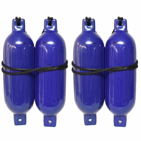 Extreme Max Boat Inflatable Fenders 3006.7504 | 22 Inch Blue (4 PC)