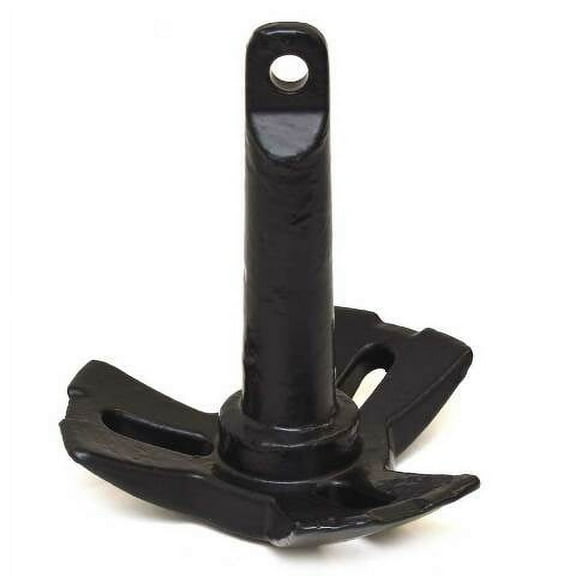 Extreme Max Boat River Anchor 3006.6689 | 12 LB Coated Black