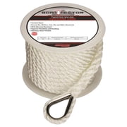 Extreme Max BoatTector Twisted Nylon Anchor Line with Thimble