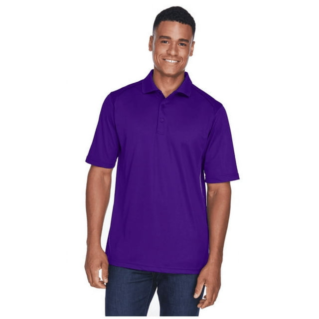 Extreme Men Shield Snag Protection Short-Sleeve Polo 85108 Campus Purple L