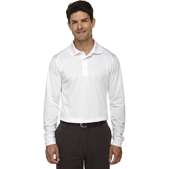Extreme Men's Eperformance Snag Protection Long-Sleeve Polo White XL