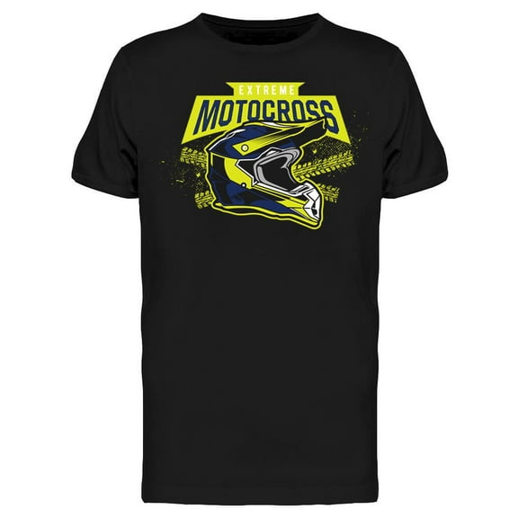 Extreme Motocross Dirt Style T-Shirt Men -Image by Shutterstock, Male Large