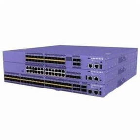Extreme Network 5120-24X-4Y-AC-F 5120 Stackable Ethernet Switch with 24 x 1G-10G SFP Plus Ports & 4 x 10G-25G SFP28 Ports, 4 Fans