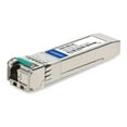 thumbnail image 1 of AddOn - SFP+ transceiver module (equivalent to: Extreme Networks 10GB-BX40-D) - 10GbE - 10GBase-BX-D - LC single-mode - up to 6.2 miles - 1330 (TX) / 1270 (RX) nm - TAA Compliant, 1 of 3