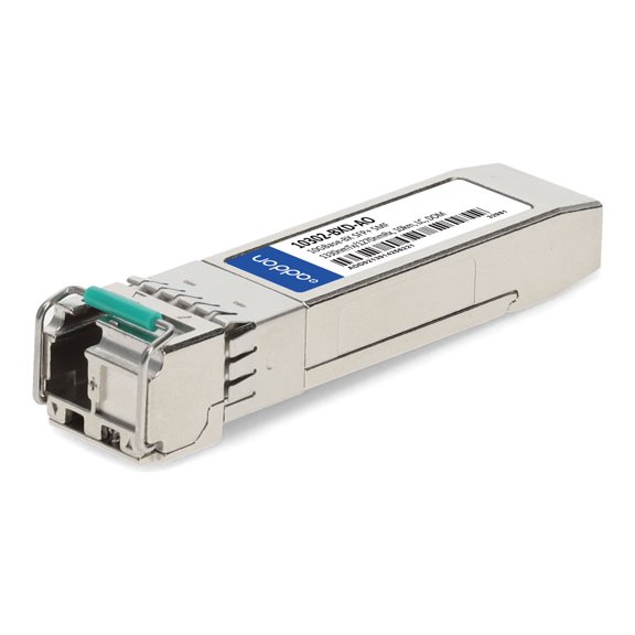 AddOn - SFP+ transceiver module (equivalent to: Extreme Networks 10GB-BX40-D) - 10GbE - 10GBase-BX-D - LC single-mode - up to 6.2 miles - 1330 (TX) / 1270 (RX) nm - TAA Compliant
