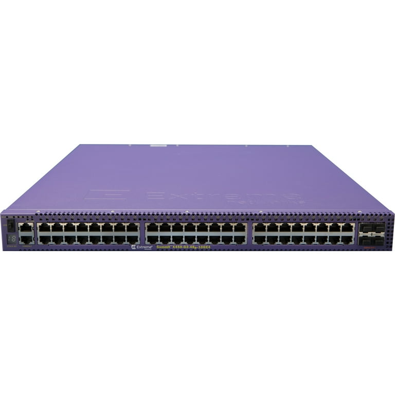 Extreme Networks Summit X450-G2 Series X450-G2-48p-10GE4-FB