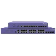 Extreme Networks ExtremeSwitching X435-24P-4S Ethernet Switch - 24 Ports - Manageable - 2 Layer Supported - Modular - 370 W PoE Budget - Twisted Pair, Optical Fiber - PoE Ports - Wall Mountable, Rack-