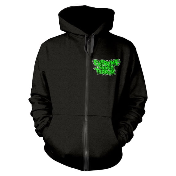 Extreme Noise Terror Hardcore Attack Zipped Hoodie