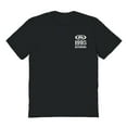 thumbnail image 1 of Extreme On The Brain 1995 Sktbrdng White Graphic Black Men's Cotton T-Shirt, 1 of 1