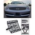 thumbnail image 1 of Extreme Online Store 2003-2005 Infiniti G35 2Dr Coupe Models | EOS Plate Version 1 Mid Sized Front Bumper Tow Hook License Relocator Mount Bracket, 1 of 9