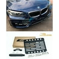 thumbnail image 1 of Extreme Online Store Replacement for 2014-2021 BMW F22 2-Series Base Models | EOS Plate Version 1 Mid Sized Front Bumper Tow Hook License Plate Relocator Mount Bracket&nbsp;, 1 of 12