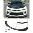 thumbnail image 1 of Extreme Online Store Replacement For 2016-2018 Chevrolet Camaro SS Models | ZL1 1LE Style Front Bumper Lower Lip Splitter (ABS Plastic - Primer Black), 1 of 12