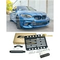 thumbnail image 1 of Extreme Online Store Replacement For 2016-2021 BMW M2 With PDC | EOS Plate Version 1 Mid Size Front Bumper Tow Hook License Relocator Mount With Lowering Bracket Tow-515-L, 1 of 11