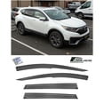 thumbnail image 1 of Extreme Online Store Replacement for 2017-2022 Honda CR-V | EOS Visors JDM Mugen Style Smoked Tinted Side Window Vent Visors Rain Guard Deflectors DWV-V126, 1 of 11